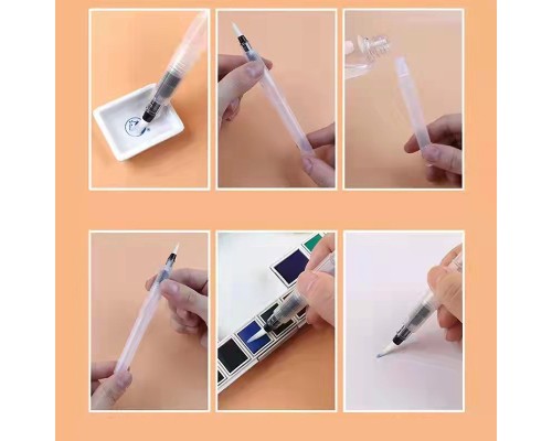 Пензлик для малювання ZiBi з резервуаром для води (ZB.6945)