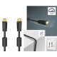 Кабель мультимедійний HDMI to HDMI 15.0m 4K Ethernet Gold Black Hama (00205010)