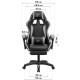 Крісло ігрове GT Racer X-2323 Black/Red