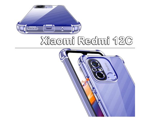 Чохол до мобільного телефона BeCover Anti-Shock Xiaomi Redmi 12C Clear (709176)