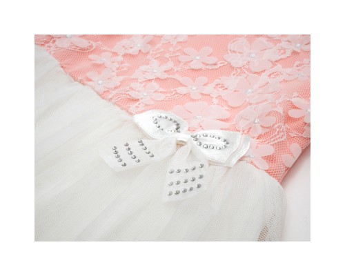 Плаття дитяче Breeze з фатиновою спідницею (10926-98G-cream)