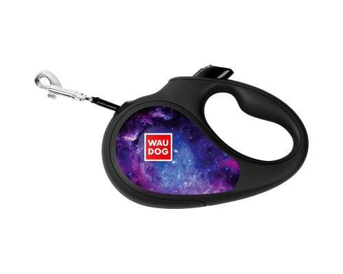 Повідок для собак WAUDOG R-leash NASA21 світловідбиваюча стрічка S 5 м (8124-0148-01)