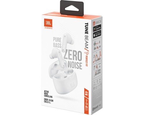 Навушники JBL Tune Beam White (JBLTBEAMWHT)