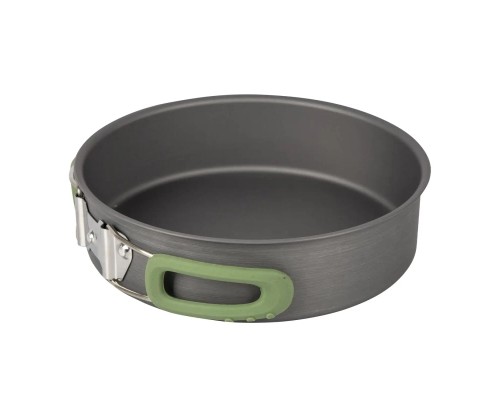 Набір туристичного посуду Bo-Camp Explorer 4 Pieces Hard Anodized Grey/Green (2200244)
