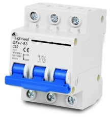 Диференційне реле (ПЗВ) Lightwell MCB 3P 32A