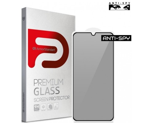 Скло захисне Armorstandart FG Anti Spy Samsung S23 Black (ARM68607)