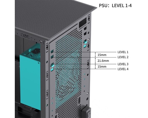 Корпус JONSBO D41 MESH SC Black