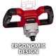 Міксер будівельний Einhell TE-MX 18 Li - Solo, 18В, PXC, М14, 0-620 об/хв, 1.9 кг (без АКБ та ЗП) (4258760)