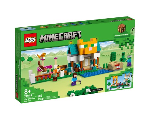 Конструктор LEGO Minecraft Скриня для творчості 4.0, 605 деталей (21249)
