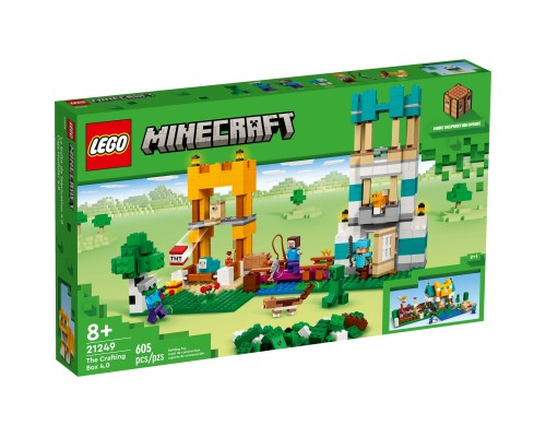 Конструктор LEGO Minecraft Скриня для творчості 4.0, 605 деталей (21249)