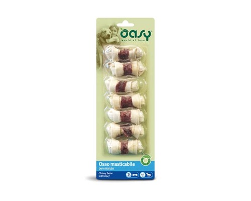 Ласощі для собак OASY Chewy Bone яловичина -S- 85 г (8053017340968)