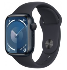Смарт-годинник Apple Watch Series 9 GPS 41mm Midnight Aluminium Case with Midnight Sport Band - M/L (MR8X3QP/A)