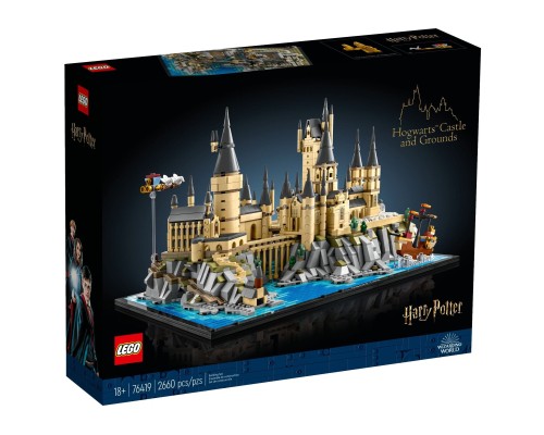 Конструктор LEGO Harry Potter Замок і територія Гоґвортсу 2660 деталей (76419)