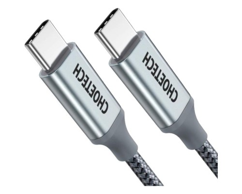 Дата кабель USB-C to USB-C 1.8m USB 3.1 PD100W Choetech (XCC-1002)