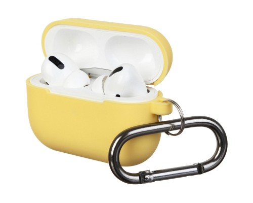 Чохол для навушників Armorstandart Hang Case для Apple Airpods Pro Yellow (ARM56072) Чохол для навушників Armorstandart Hang Case для Apple Airpods Pro Yellow (ARM56072)