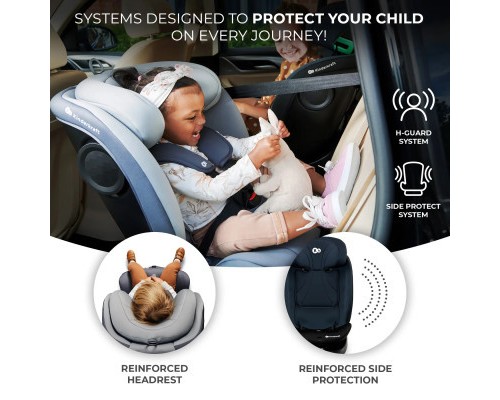 Автокрісло Kinderkraft i-Grow i-Size Black (KCIGRO00BLK0000) (5902533923670)