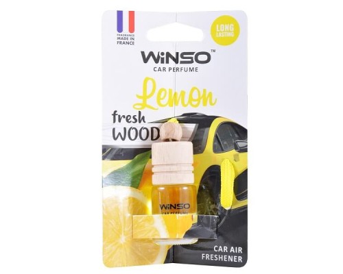 Ароматизатор для автомобіля WINSO WOOD LEMON (530640) 