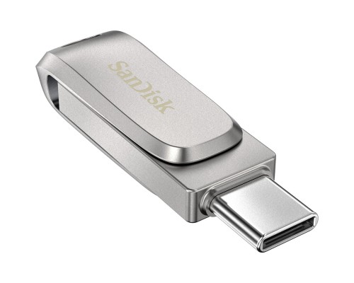 USB флеш накопичувач SanDisk 512GB Ultra Dual Drive Luxe USB 3.1 + Type-C (SDDDC4-512G-G46) 