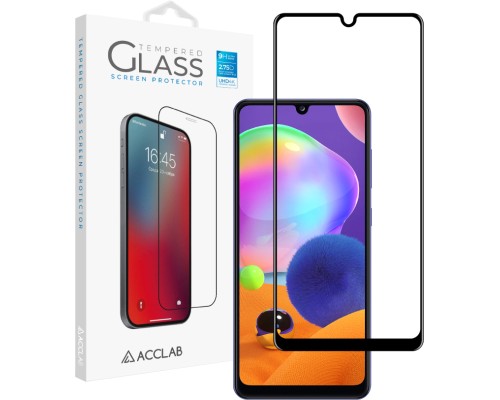Скло захисне ACCLAB Full Glue Samsung A31 (1283126508578)