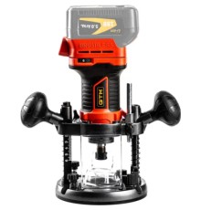 Фрезер GTM R18/55BL 8000-26000об/хв, цанга 6/8мм (без АКБ та ЗП) (R18/55BL)