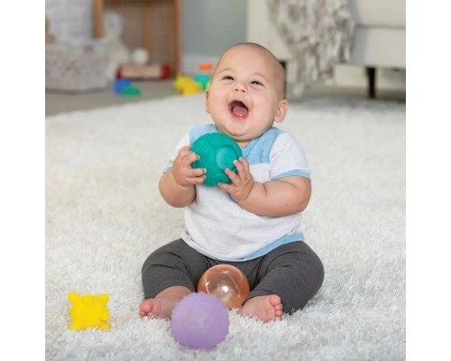 Розвиваюча іграшка Infantino Мульти-сенсорний набір М'ячики (315023)