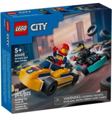 Конструктор LEGO City Картинг і гонщики 99 деталей (60400)