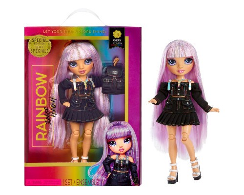 Лялька Rainbow High серії Junior High PJ Party - Ейвері Стайлз (590798)