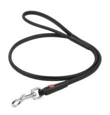 Повідок для собак WAUDOG Glamour круглий XS d 4 мм Д 122 см чорний (33881)