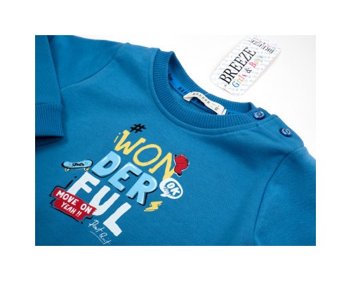 Спортивний костюм дитячий Breeze WONDERFUL (19411-104B-blue)