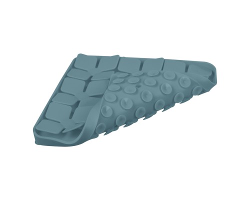 Універсальний посуд для тварин WAUDOG Silicone Килимок для пошуку корму 20х20х1.7 см сірий (235111)