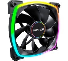 Кулер до корпусу MONTECH RX140 PWM BLACK