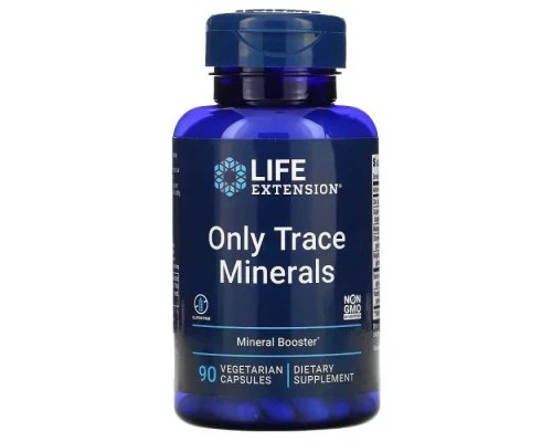 Мінерали Life Extension Мінерали, Only Trace Minerals, 90 вегетаріанських капсул (LEX-13289)