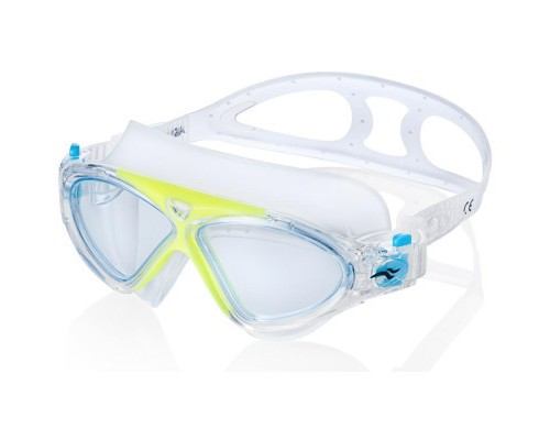 Окуляри для плавання Aqua Speed Zefir 079-61 9289 жовтийпрозорий OSFM (5908217692894)