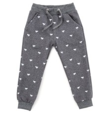 Штани дитячі Breeze з динозавриками (16191-110B-gray)