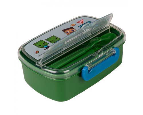 Ланч-бокс дитячий Yes Minecraft 750 мл з приладдям (708160)