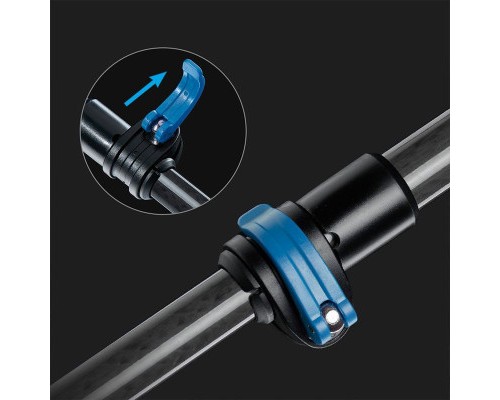 Трекінгові палиці Naturehike ST07 NH18D010-Z 115-135 см блакитна 1 шт (6927595748510)