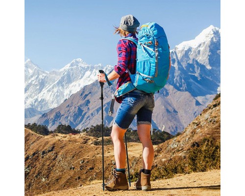 Трекінгові палиці Naturehike ST07 NH18D010-Z 115-135 см блакитна 1 шт (6927595748510)