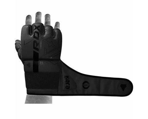 Рукавички для MMA RDX F6 Kara Matte Black M (GGR-F6MB-M)