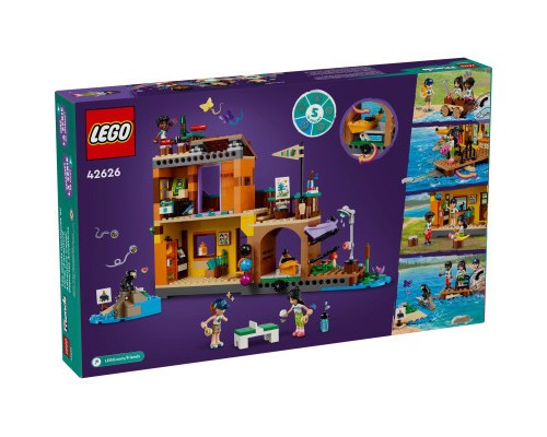 Конструктор LEGO Friends Водні види спорту в таборі пригод (42626)