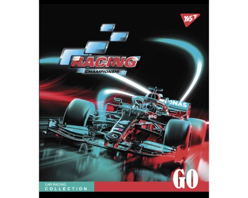 Зошит Yes А5 Racing championship 48 аркушів клітинка (766863)