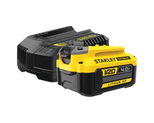 Набір акумулятор + зарядний пристрій Stanley FatMax,V20, 18 В,4Ah, 4A (SFMCB14M1)