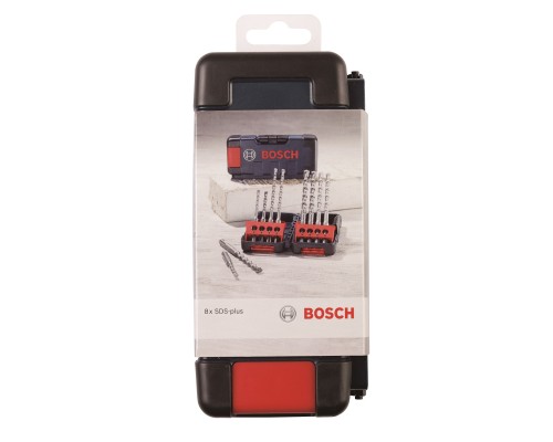 Набір бурів Bosch ударних по бетону SDS-Plus-3, 5-10мм, 8шт (2.607.019.903)