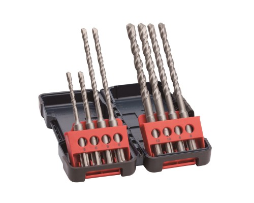 Набір бурів Bosch ударних по бетону SDS-Plus-3, 5-10мм, 8шт (2.607.019.903)