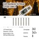 Гірлянда ColorWay Штора завіса 3 x 2 м 240 LED USB теплий колір (CW-GW-240L32U)