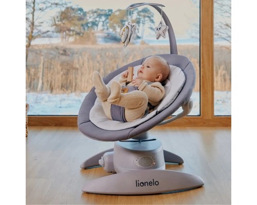 Крісло-гойдалка Lionelo Mell Grey stone (LO-MELL GREY STONE)