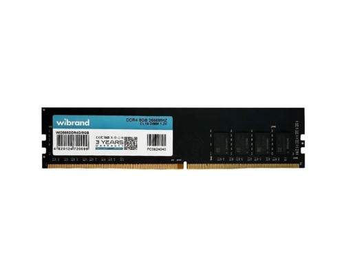 Модуль пам'яті для комп'ютера DDR4 8GB 2666 MHz Wibrand (WI2666DDR4D/8GB)