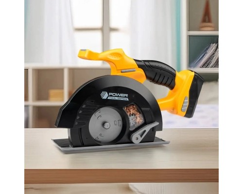 Ігровий набір Otamanko циркулярна пила на батарейках жовта (T008)