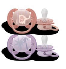 Пустушка Philips AVENT Ultra Soft ультрам'яка 0-6 міс. 2 шт (SCF091/09)