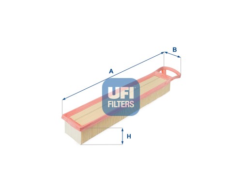Повітряний фільтр для автомобіля UFI 30.345.00