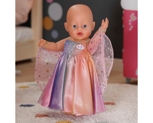 Аксесуар до ляльки Zapf Одяг для ляльки Baby Born - Сукня Веселка (836132)